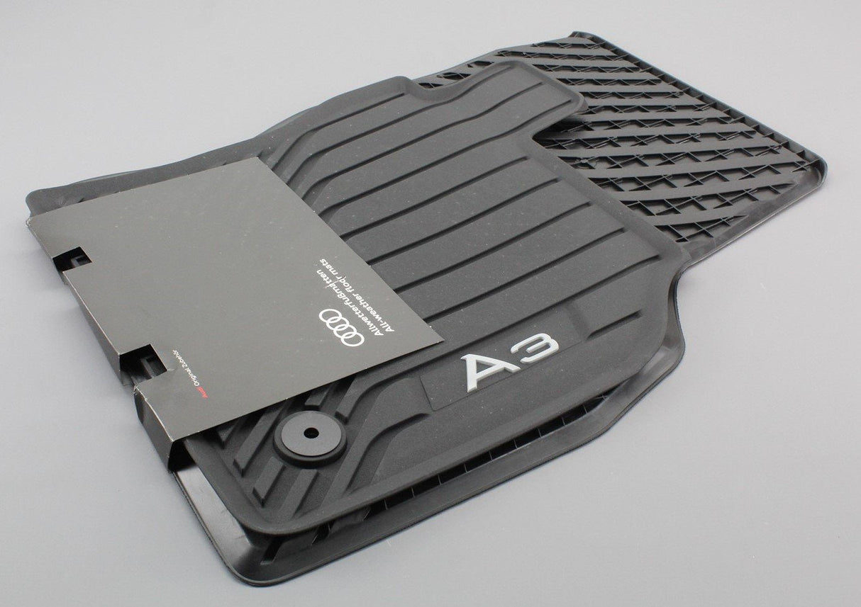 Audi A3 RS3 20-on Front RHD all weather rubber floor mats 8Y2061501 041