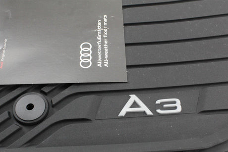 Audi A3 RS3 20-on Front RHD all weather rubber floor mats 8Y2061501 041