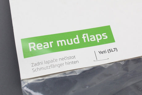 Skoda Yeti Outdoor only 2014-17 rear mud flaps set 5L0075101A