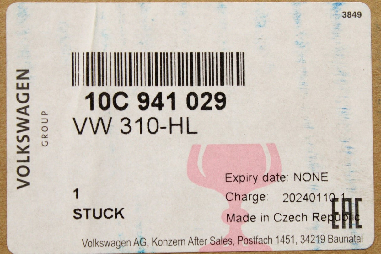 VW ID.3 2020-on LED headlight unit (left) 10C941029
