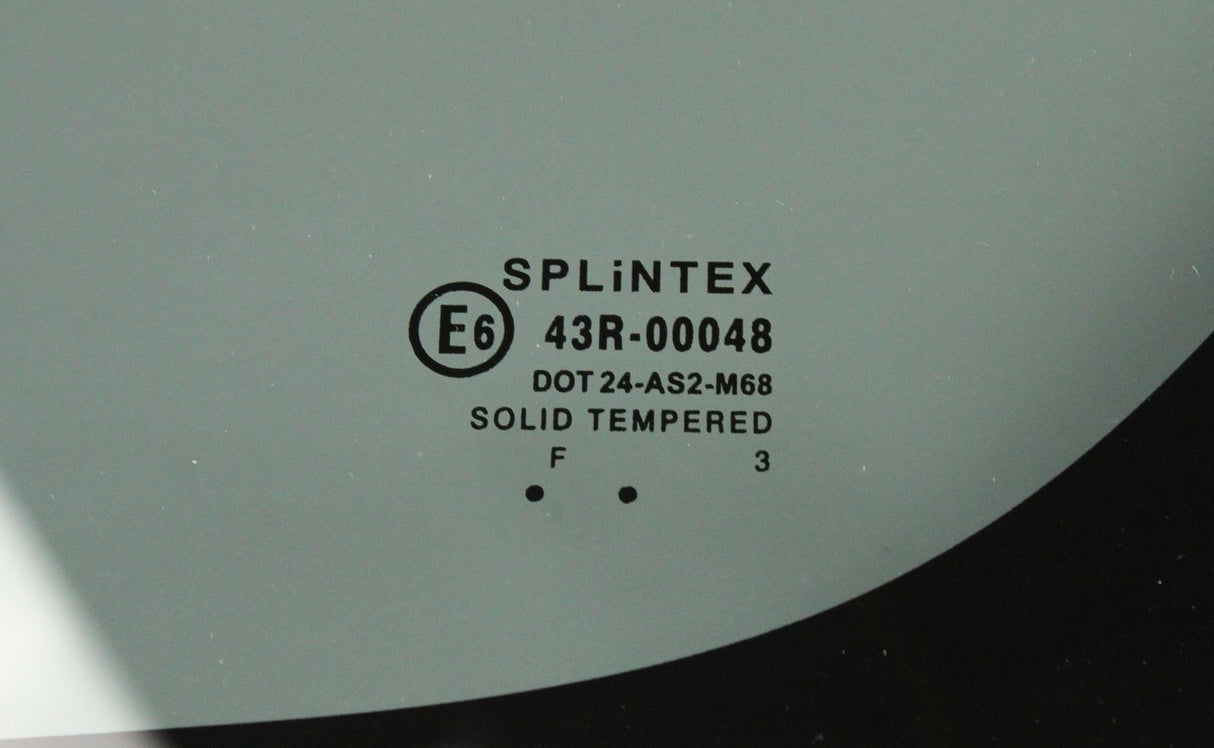 Toyota Aygo 2005-2014 window glass (rear left) 04008-4730H