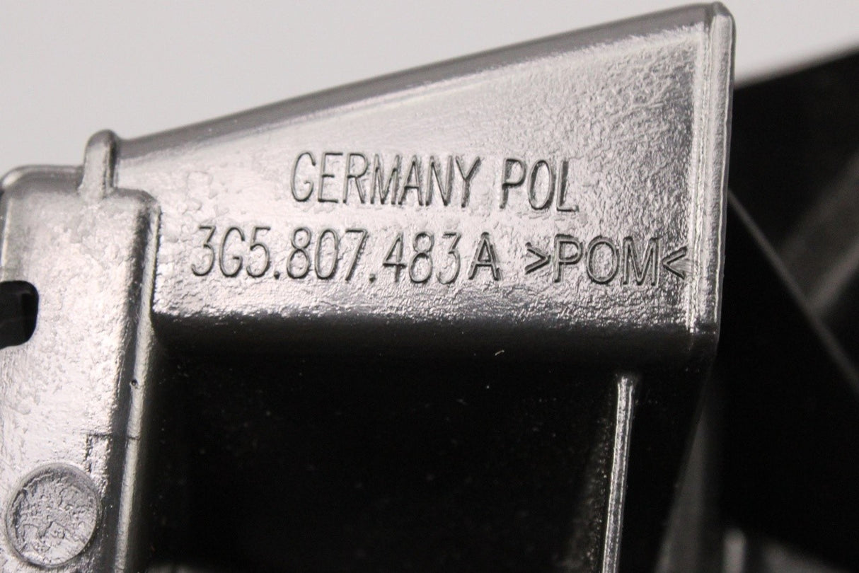 VW Passat B8 2015-24 rear bumper guide bracket (centre left) 3G5807483A