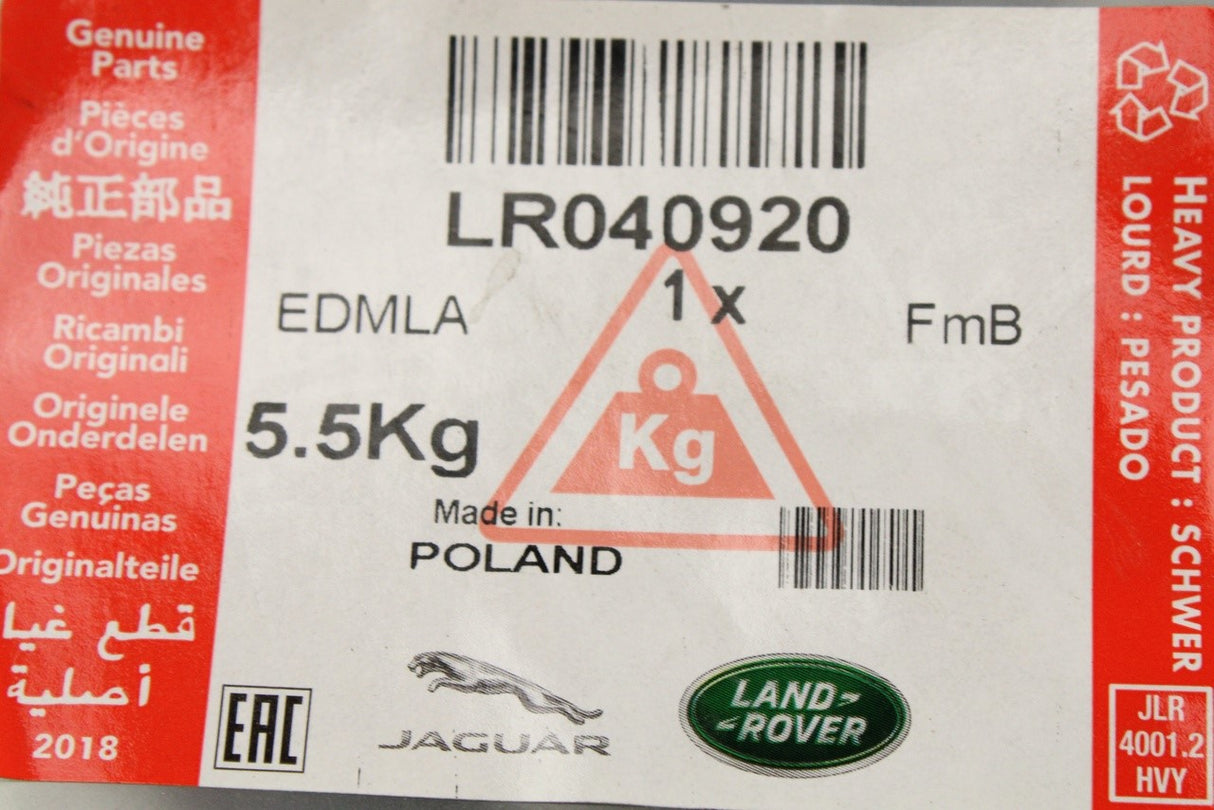 Land Rover Range Rover (L322) 2010-2012 door window glass (front left) LR040920