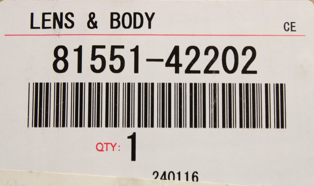 Toyota RAV4 2012-2019 rear tail light (right) 81551-42202