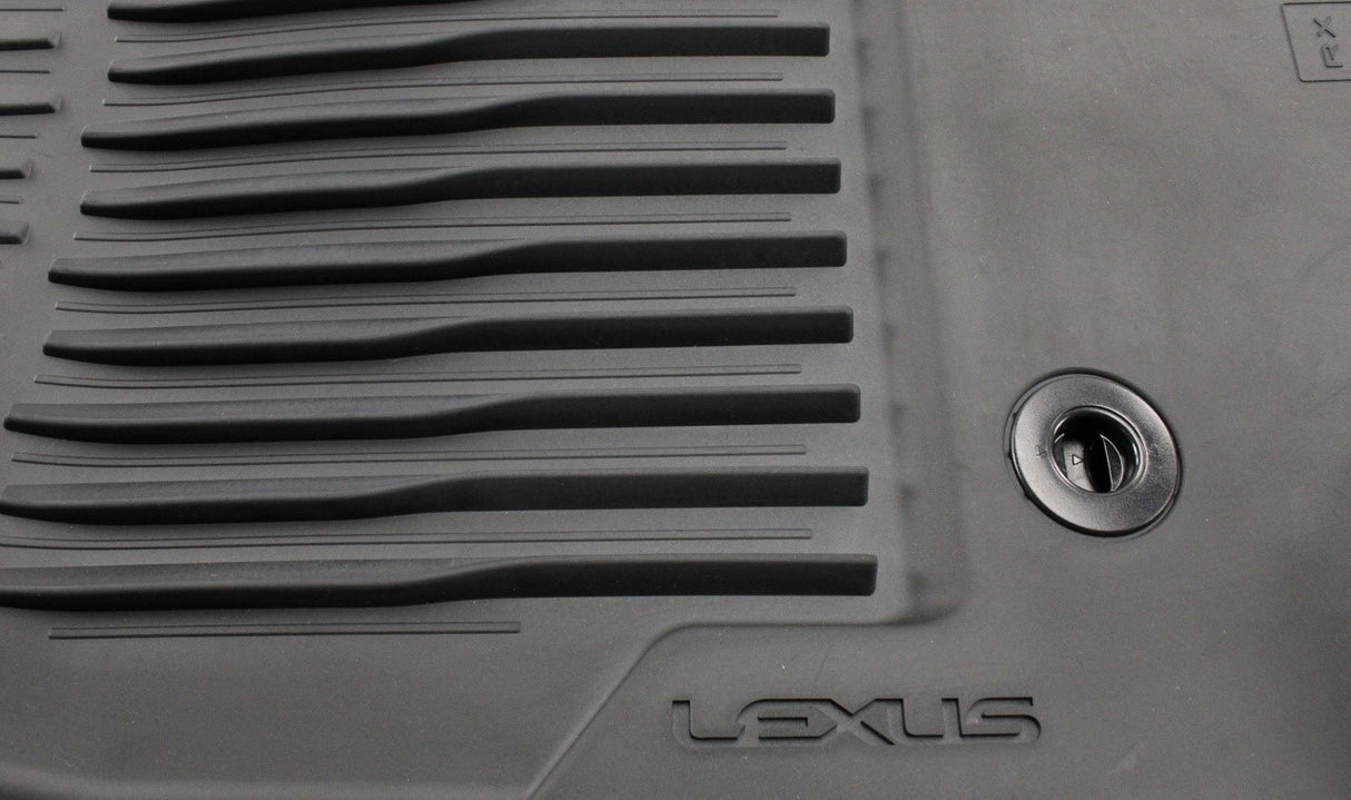 Lexus RX 2022-on rubber floor mats (front) 08210-48810-C0