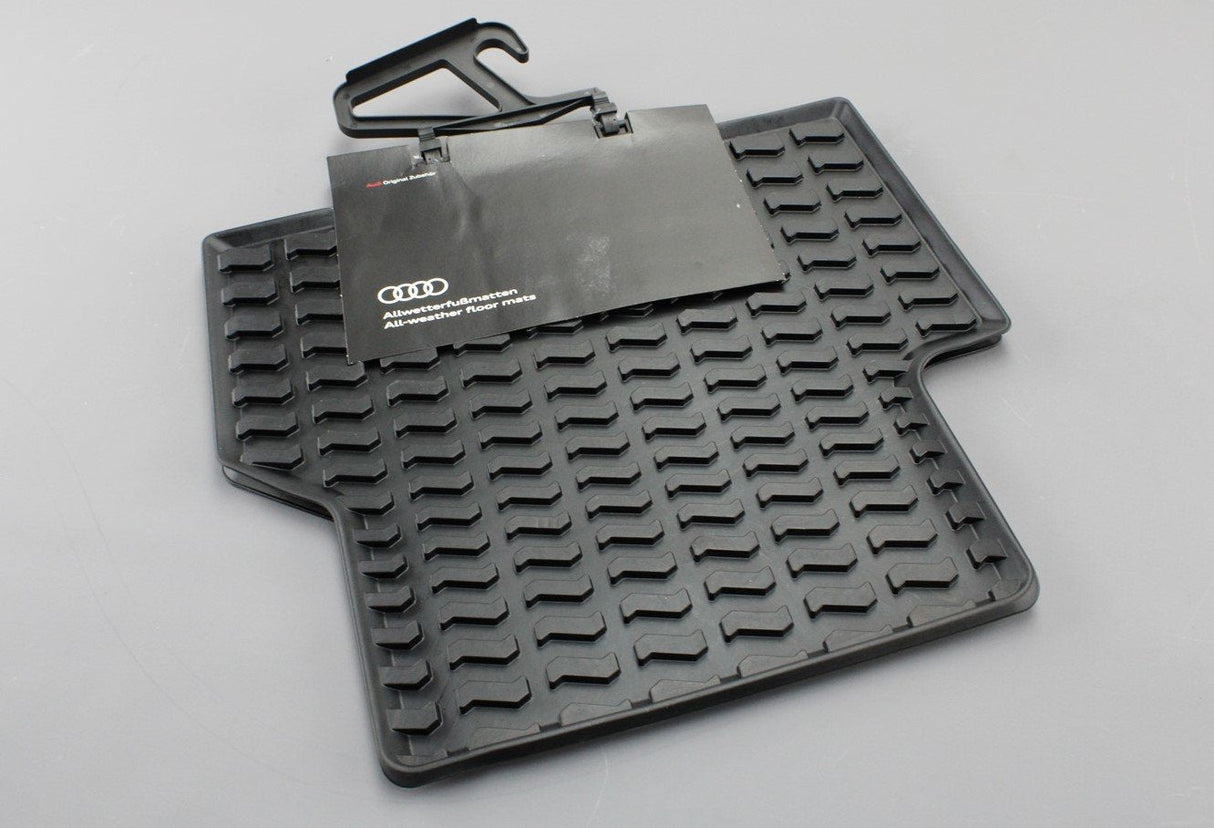 Audi Q3 RSQ3 2012-2018 rear rubber floor mats set 8U0061511 041