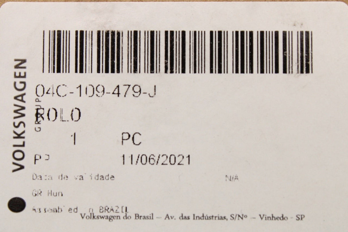 VW Beetle Audi A3 Q3 2012-on 1.2L 1.4L timing belt tensioner 04C109479J