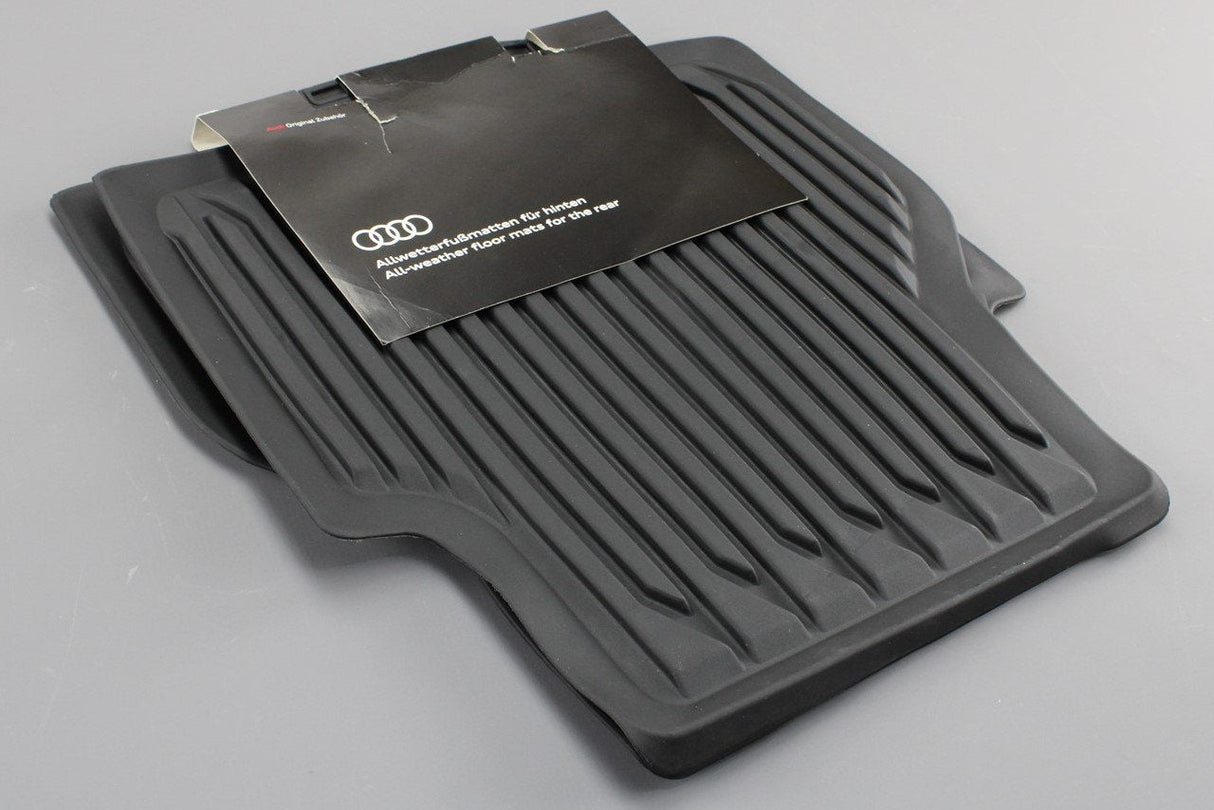 Audi A6 A7 2019- RS6 RS7 2020- rear rubber floor mats set 4K0061511A 041
