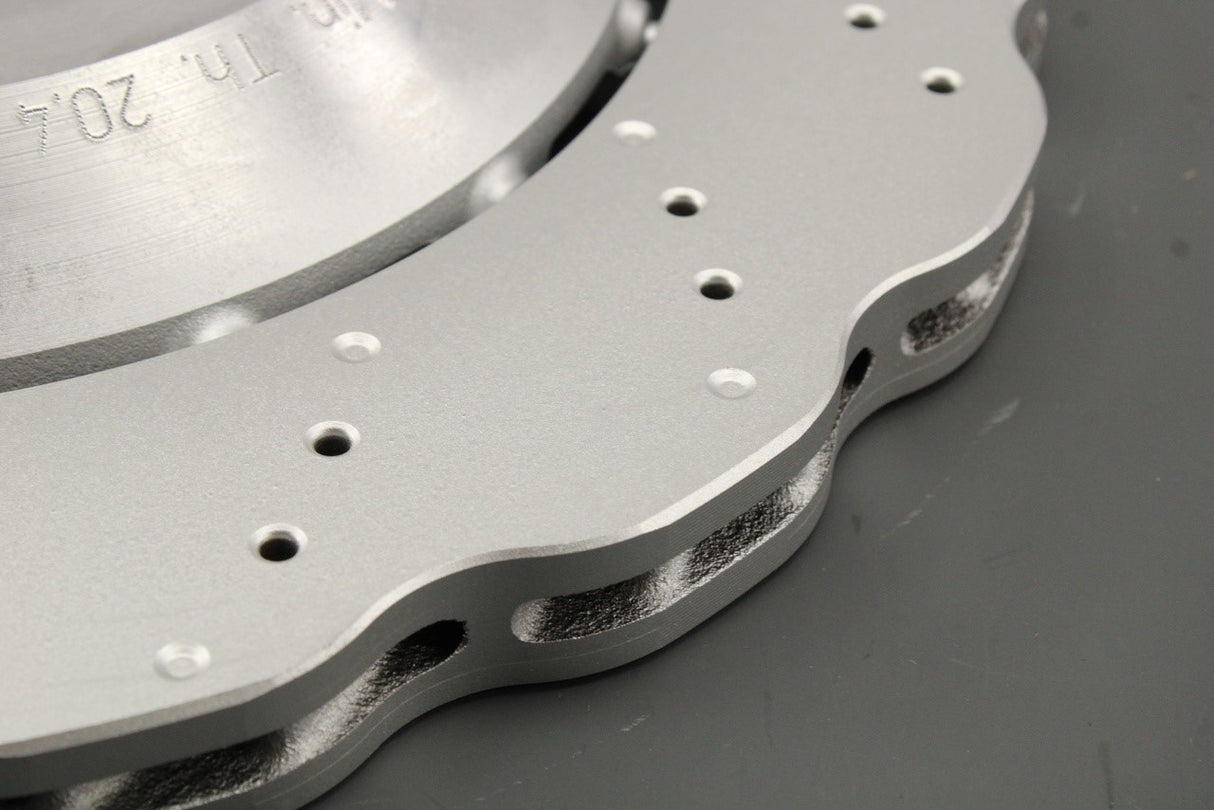 Audi RS6 C7 2013-18 rear 356mm wavy brake discs (x2) 4G0615601E