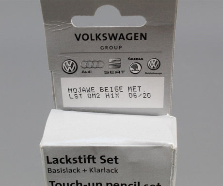 VW Volkswagen touch up paint set x2 9ml Mojave Beige H1X LST0M2H1X