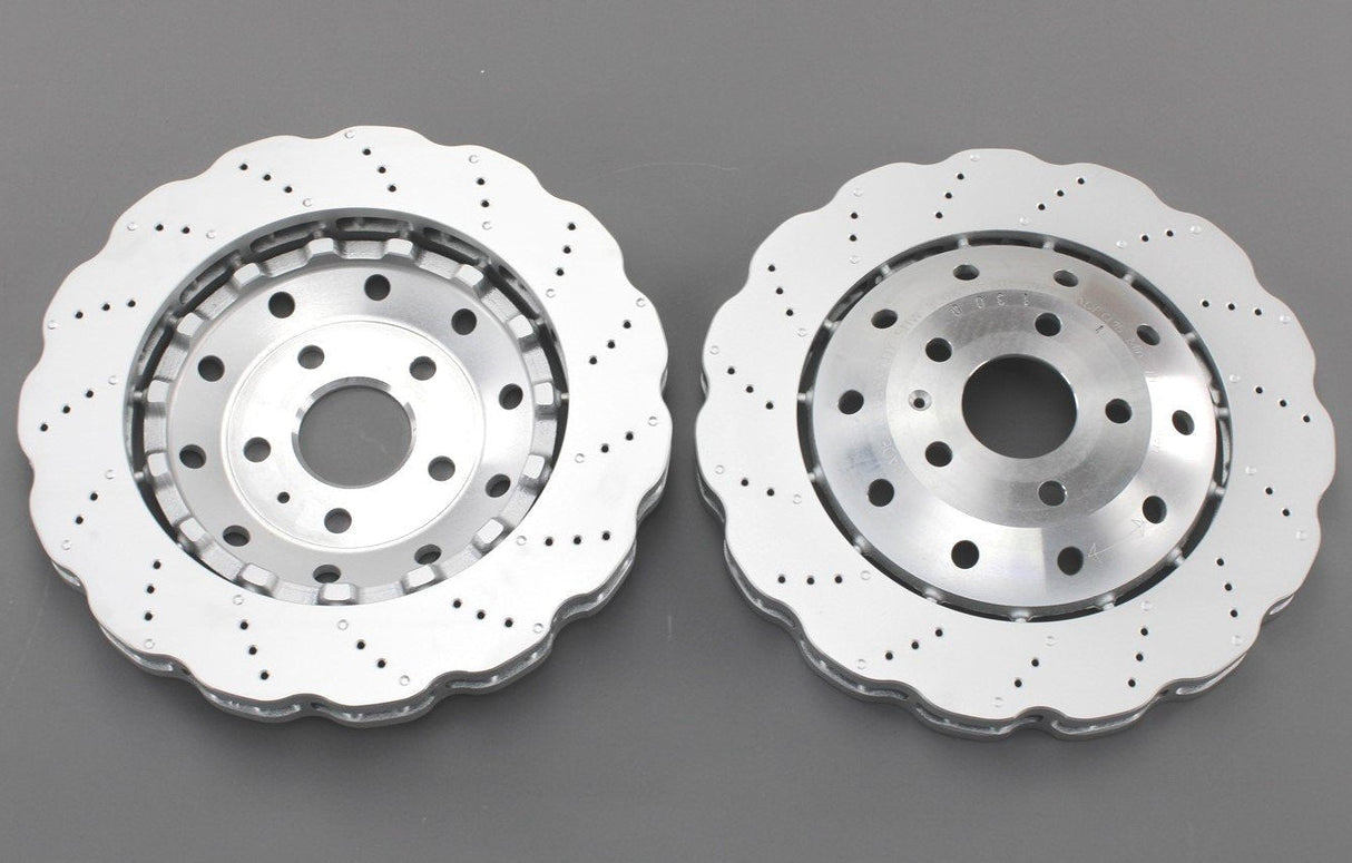 Audi RSQ3 2014-18 front wavy brake discs (x2) 365mm 8U0615301B