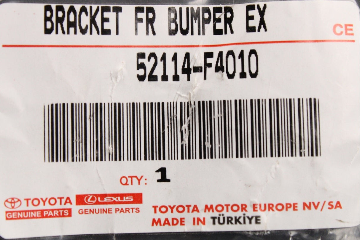 Toyota C-HR 2016-on registration plate holder mount 52114-F4010