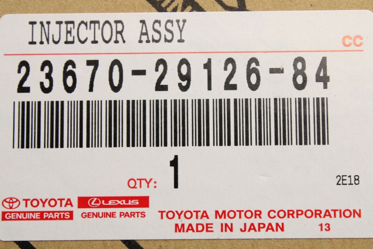 Toyota RAV4 Lexus IS250 2005-2019 diesel injector (2.2) 23670-29126-84