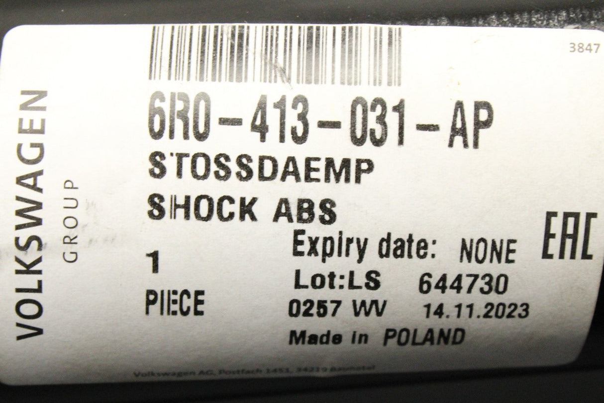 Audi A1 2011-18 gas shock absorber (front) 6R0413031AP