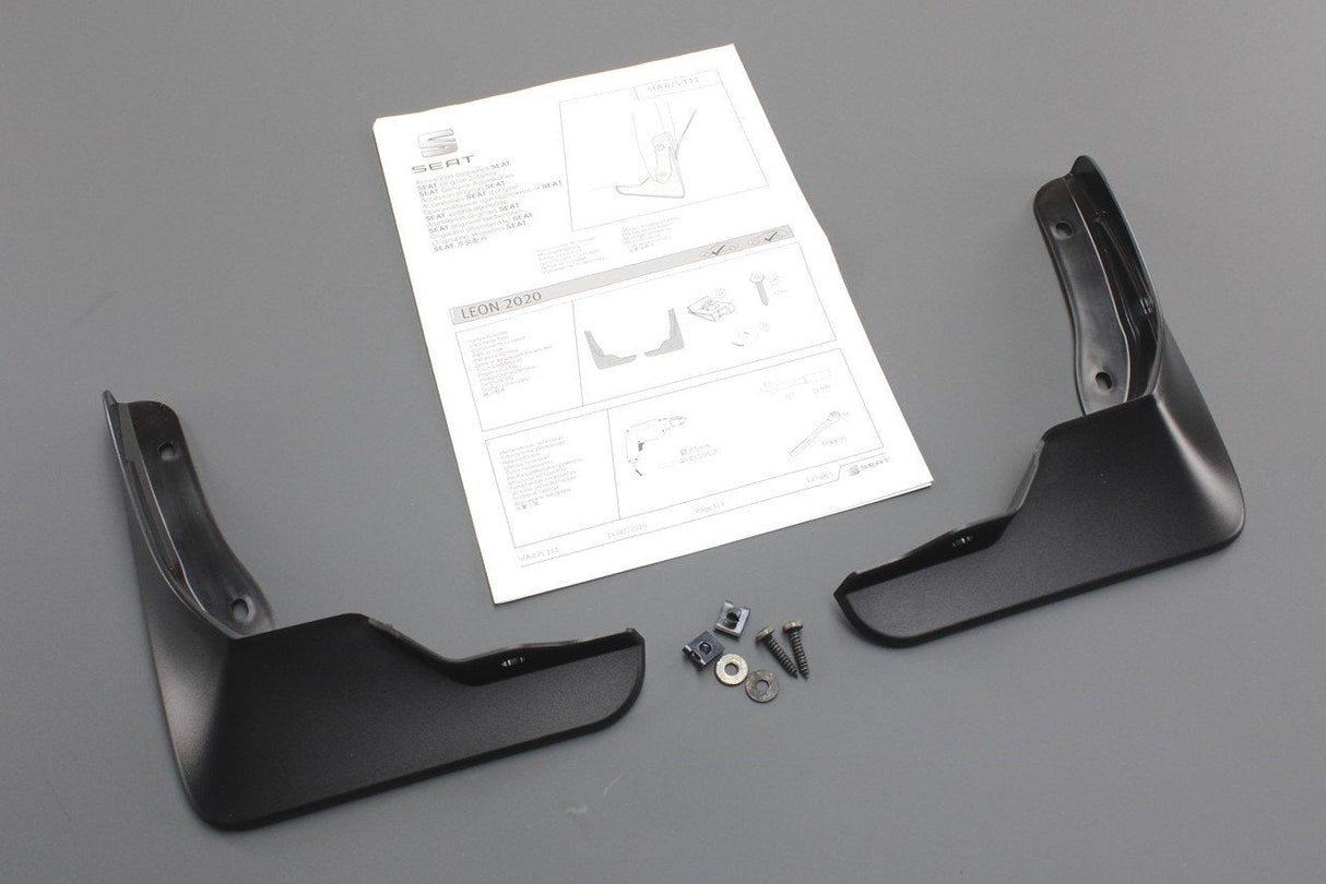 SEAT CUPRA Leon 2020-On accessory front mud flaps 5FA075111