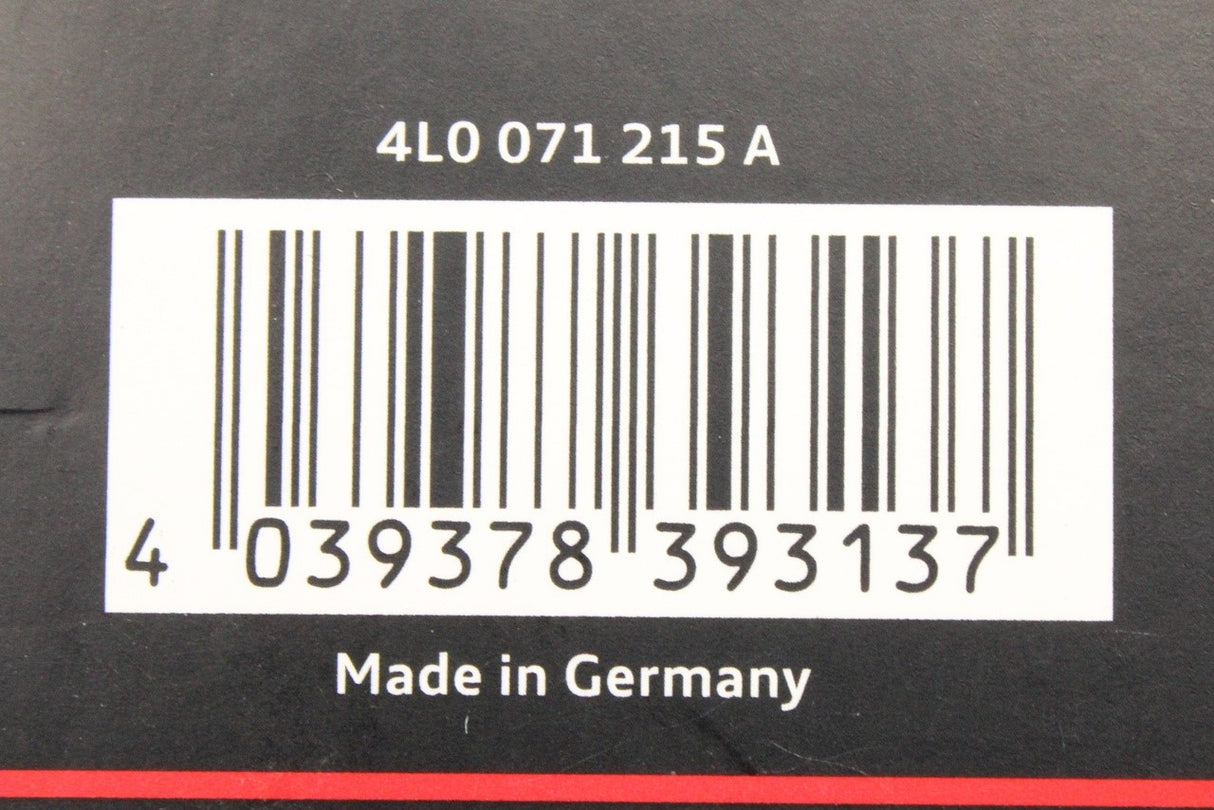 Audi aluminium valve caps accessory 4L0071215A