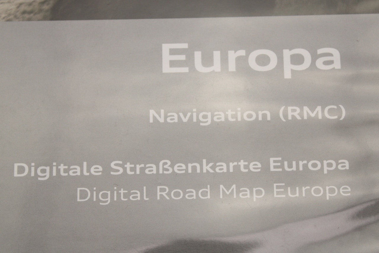 Audi A1 A6 A7 Q3 RS6 2011-2018 Europe maps (2019) 8X0060884M
