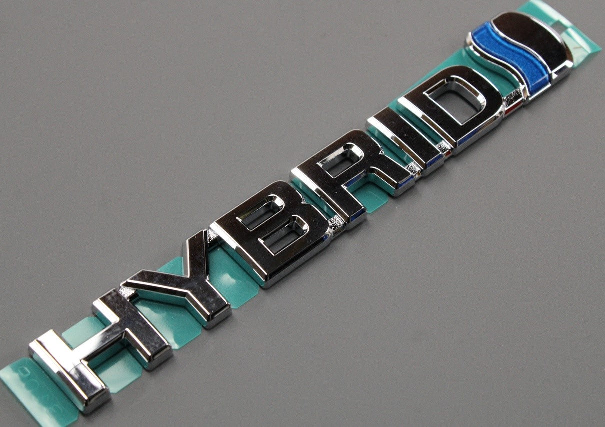 Toyota RAV4 2018-on front wing hybrid badge (right) 75361-42050