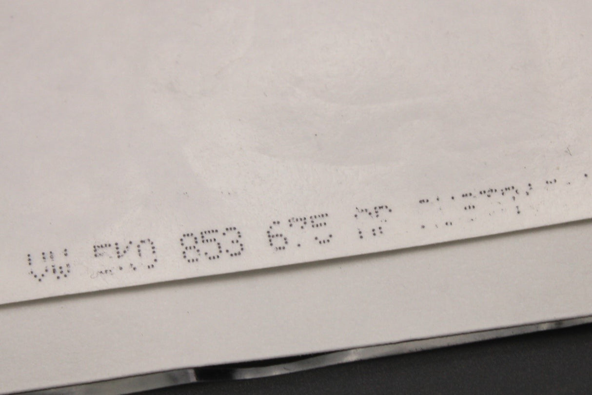 VW Golf MK6 Transporter T5.1 T6 Tiguan rear 'TDI' badge 5K0853675AP GQF