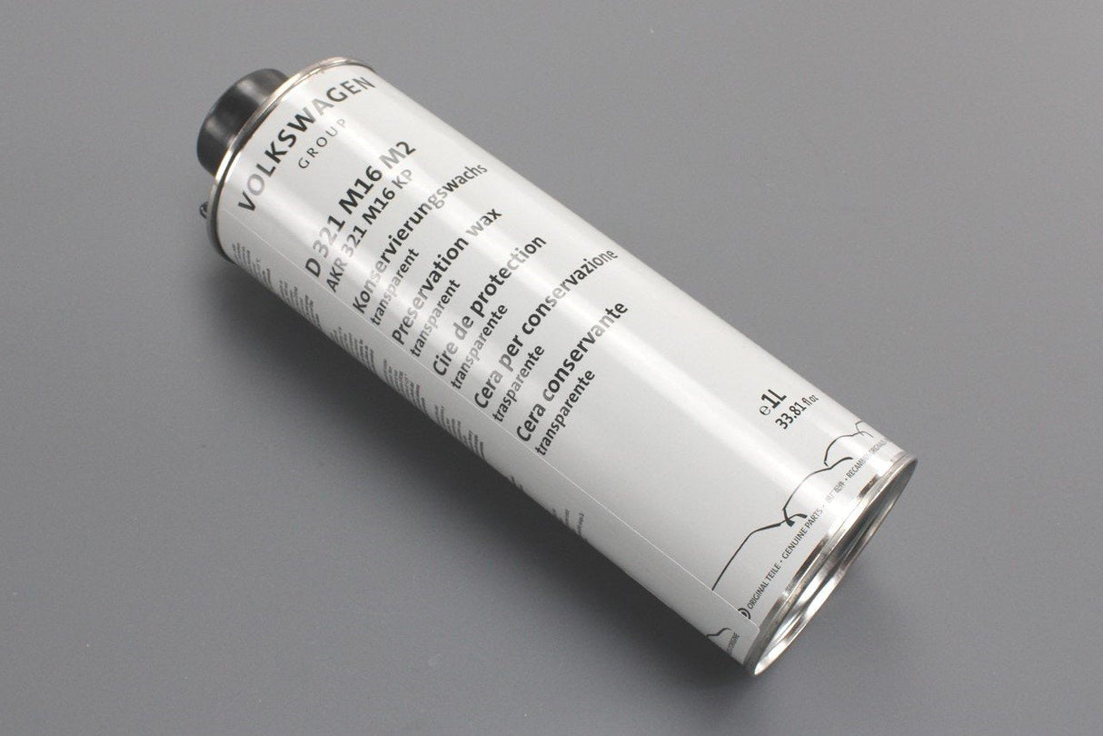 VW Audi Skoda SEAT anti-corrosion preservation wax (1L) D321M16M2