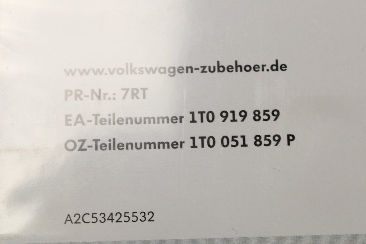 VW Volkswagen navigation DVD europe west V7 RNS 510 1T0051859P