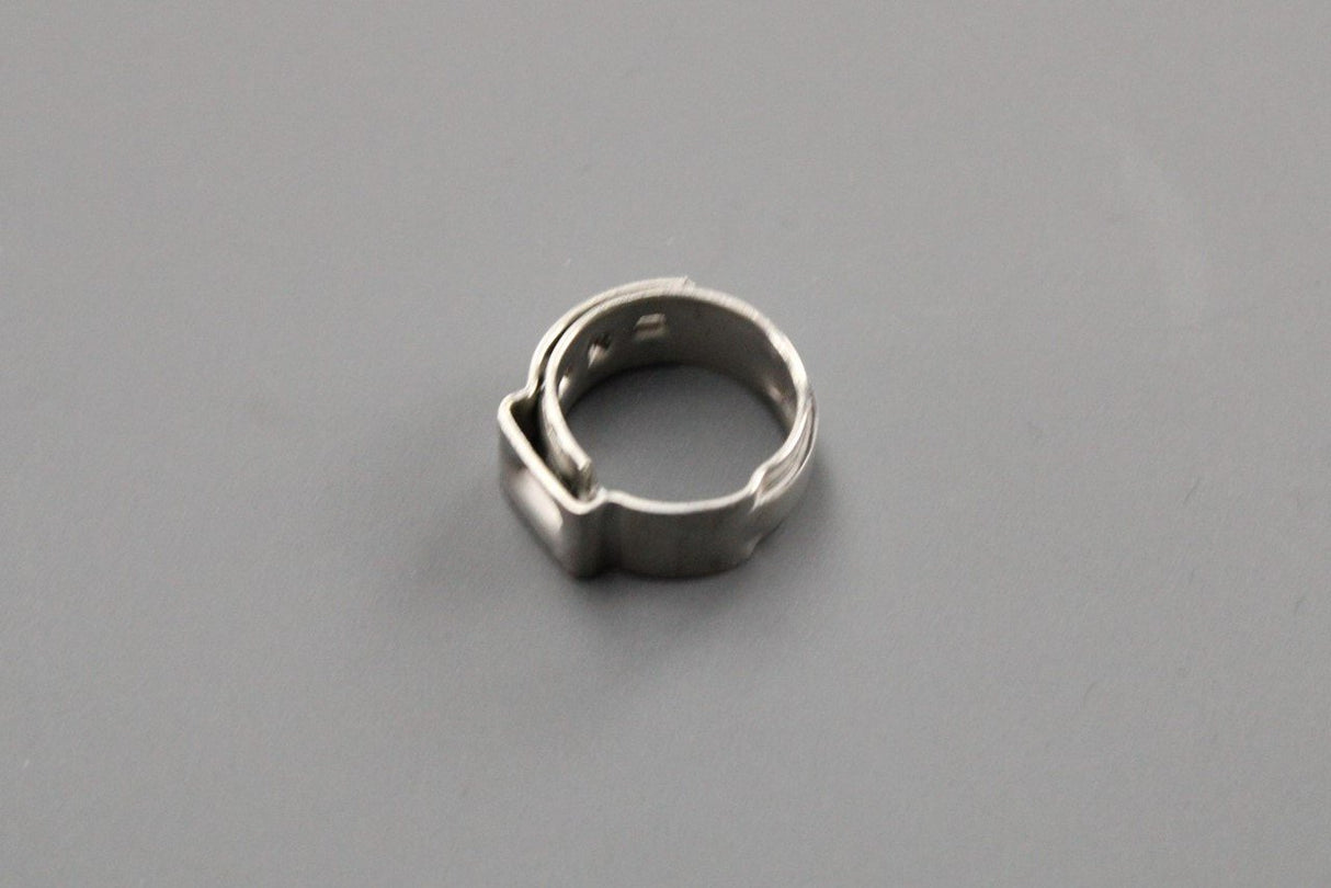 VW Audi Skoda SEAT ear crimp fuel hose clamp 13.3x7x0.6 N10198301