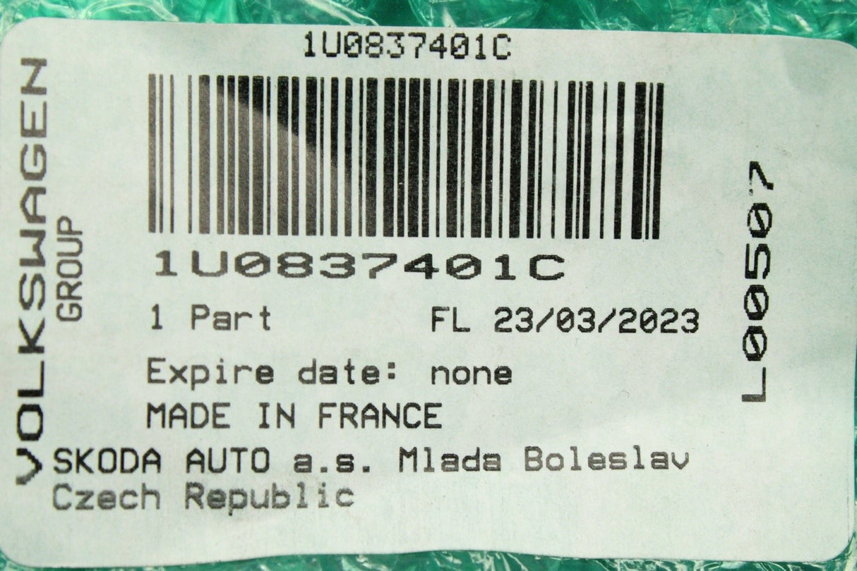 Skoda Octavia 1U 1997-2011 front window regulator (left) 1U0837401C