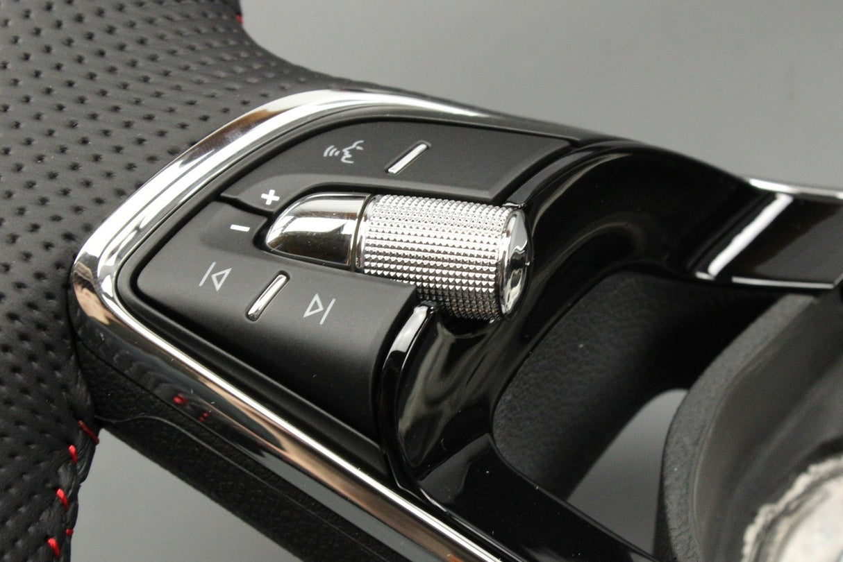 Genuine Skoda Octavia VRS 2020-on leather steering wheel 5E3419093AD VKK