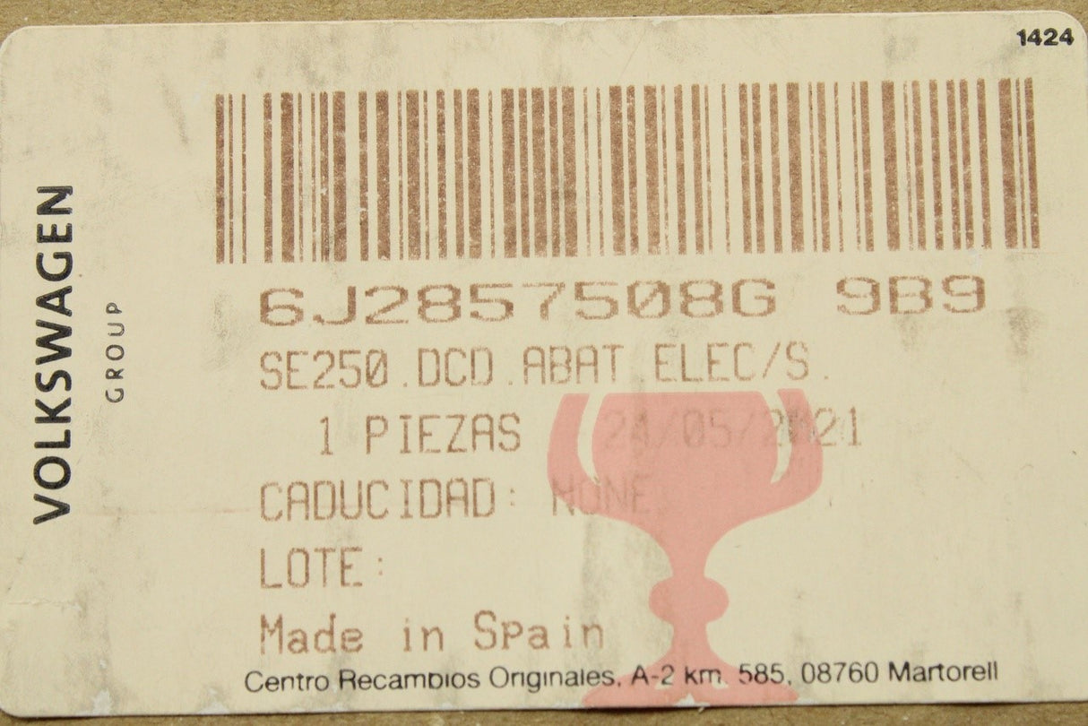 SEAT Ibiza 2009-17 power fold wing mirror housing (right) 6J2857508G 9B9