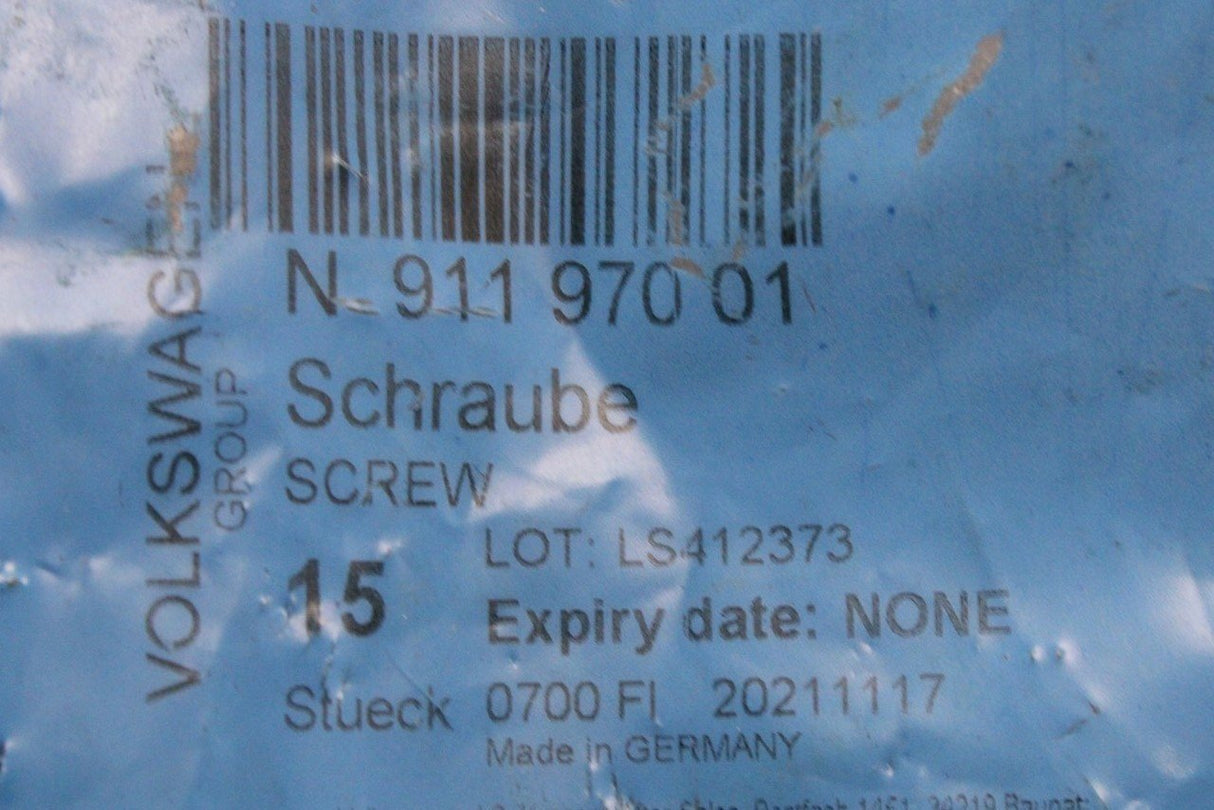 VW Audi Skoda SEAT 1.4 TSI camshaft pulley bolt M10 (x1) N91197001