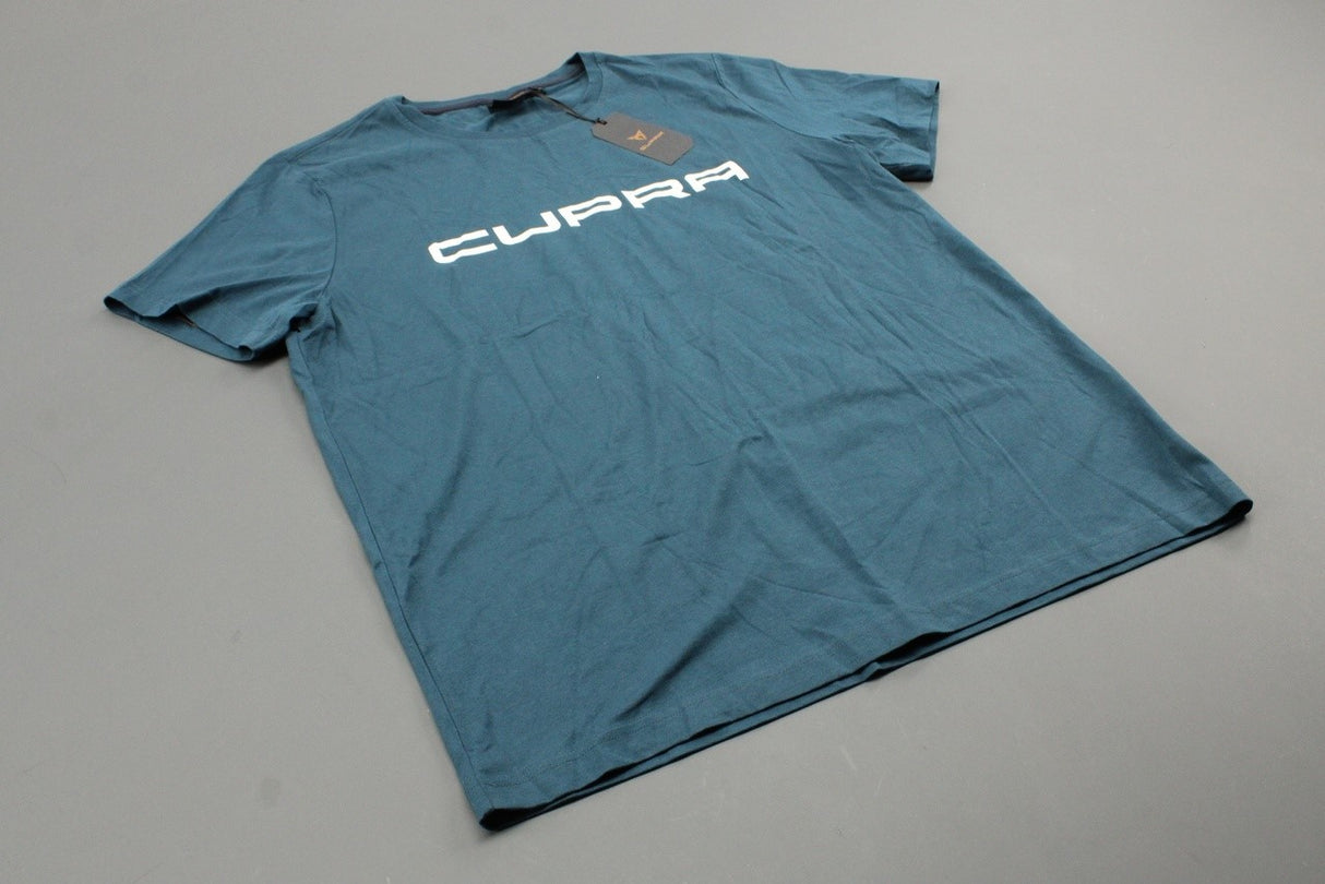 Cupra Men's petrol blue t-shirt (XL) 6H1084200D IBJ