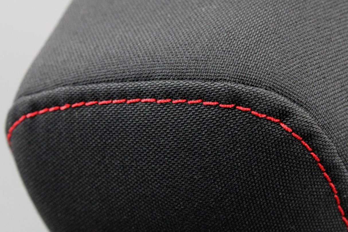 SEAT Ateca 2016-on centre rear seat headrest (black/red) 575885902A BDL