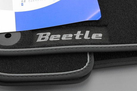 VW Beetle 2012-2018 Set of carpet floor foot mats Black RHD 5C2061270WGK