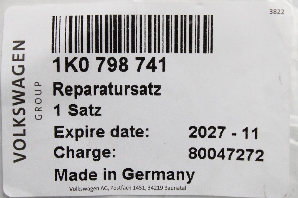 VW Audi Skoda SEAT clutch slave cylinder gasket set 1K0798741