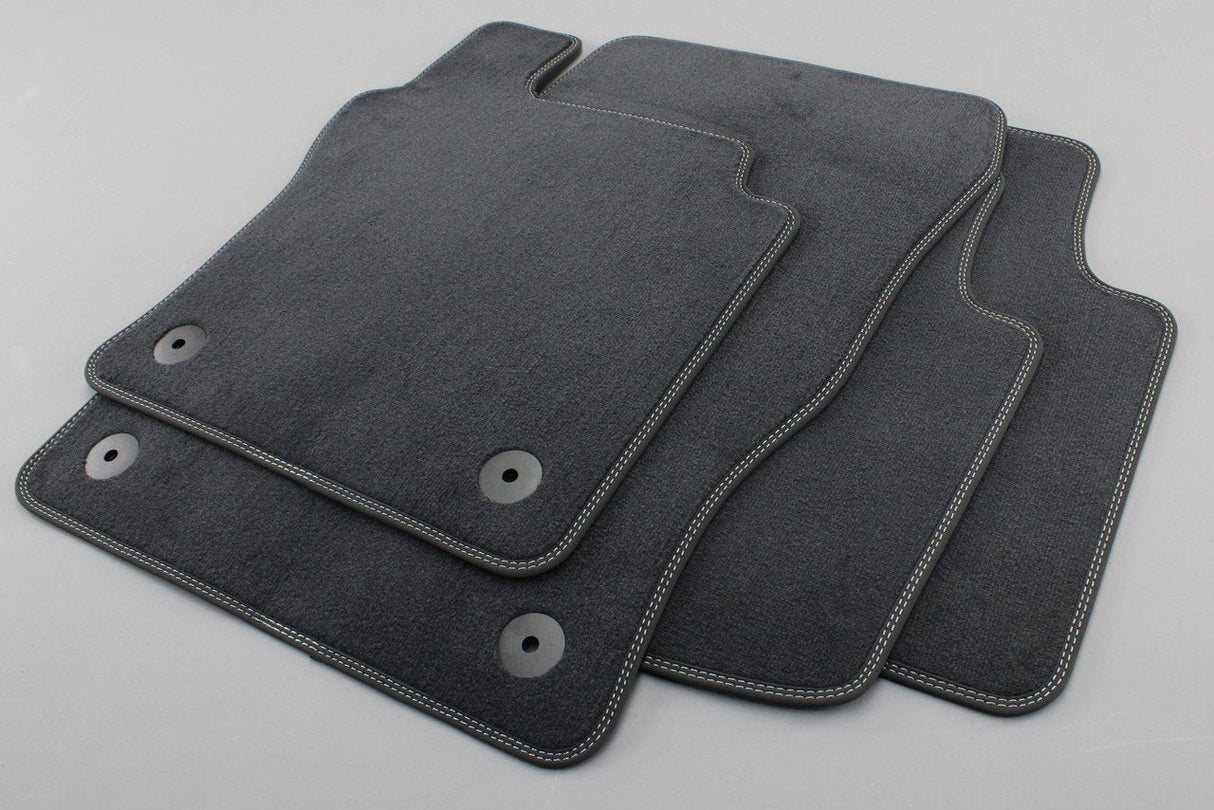 VW Arteon 2017-on front rear carpet floor mats RHD black 3G8863012A GTQ