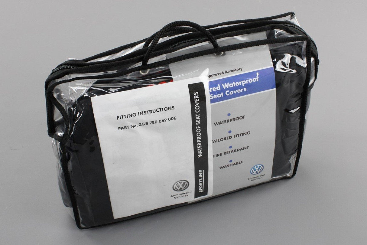 VW Transporter T5.1 10-15 Sportline 1+1 front seat covers ZGB7E0062006