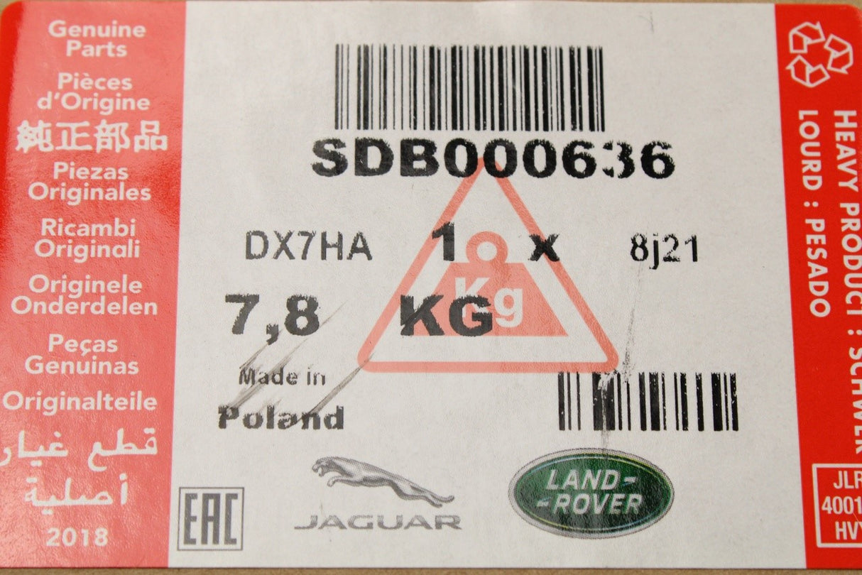 Land Rover Discovery 3 4 Range Rover Sport brake discs (rear) SDB000636