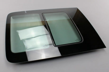 VW Caddy Maxi 2016-21 side sliding window glass (left) 2K5847757ATNVB