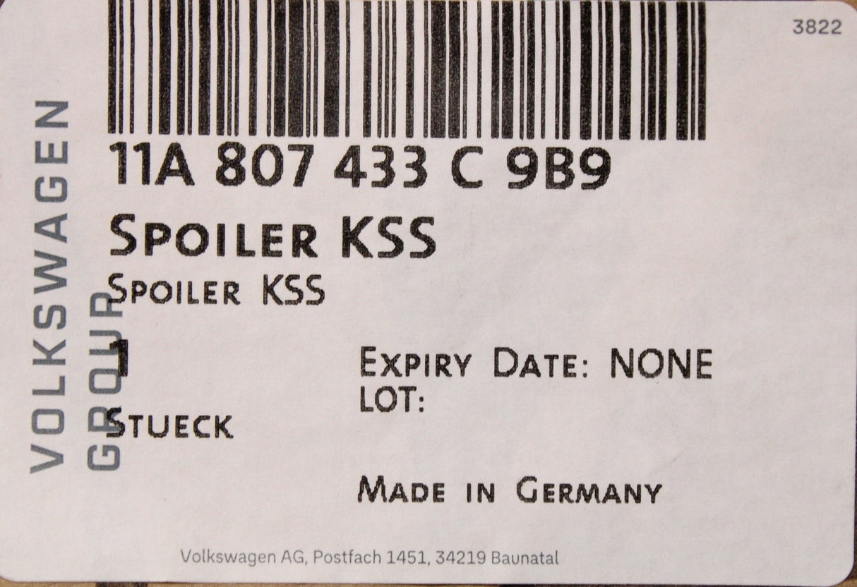 VW ID.4 2021-on rear bumper 11A807433C 9B9