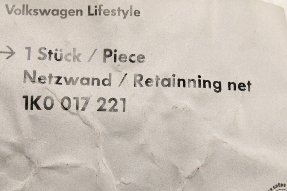 VW MK5 Golf 06-07 accessory dog guard partition 1K0017221