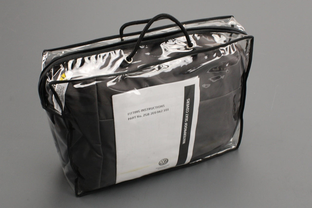 VW Crafter 2006-16 front waterproof seat covers set (grey) ZGB2E0062 101