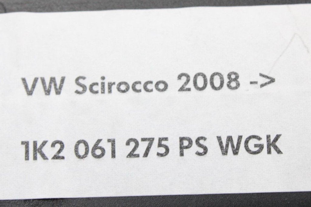 VW Scirocco 2009-2018 front carpet floor mats set RHD 1K2061275PS WGK