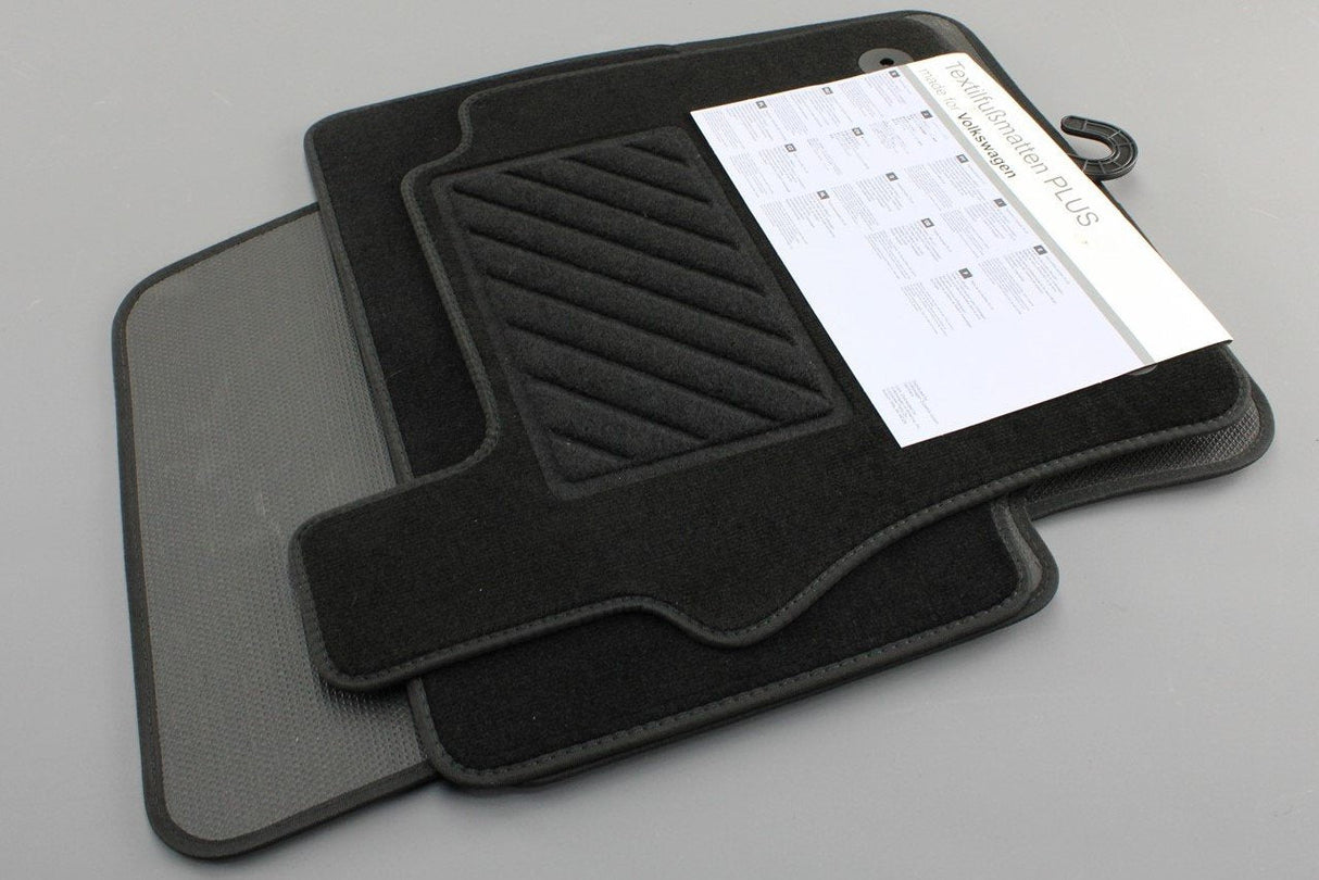 VW Touran 2016-on front & rear carpet floor mats set 5QC061404 WGK