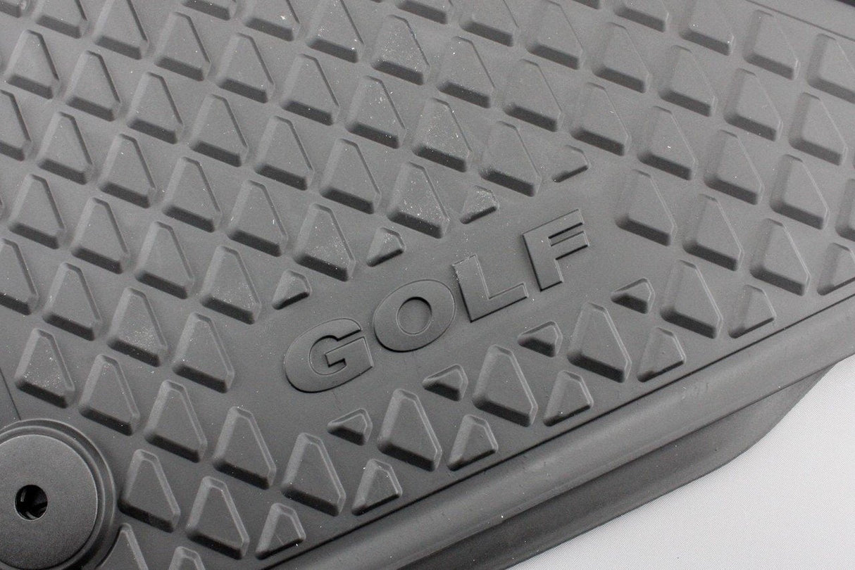 VW Golf MK7 MK7.5 2013-20 front rubber floor mats RHD 5G2061502A 82V