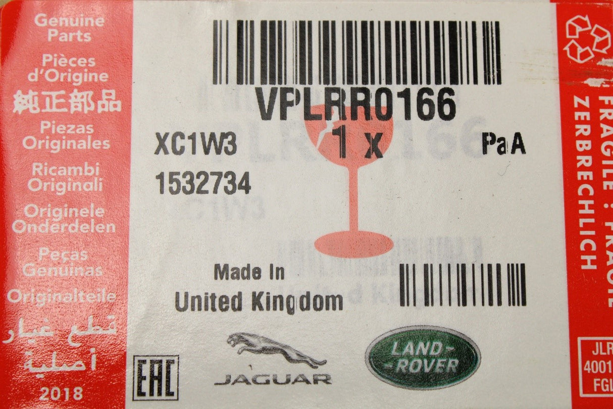 Land Rover Discovery 5 2017-on roof rail finishing trim VPLRR0166