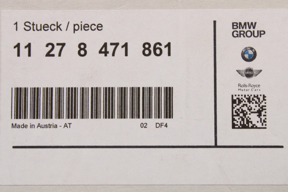 BMW MINI crankshaft drive mass compensator gear wheel 11278471861