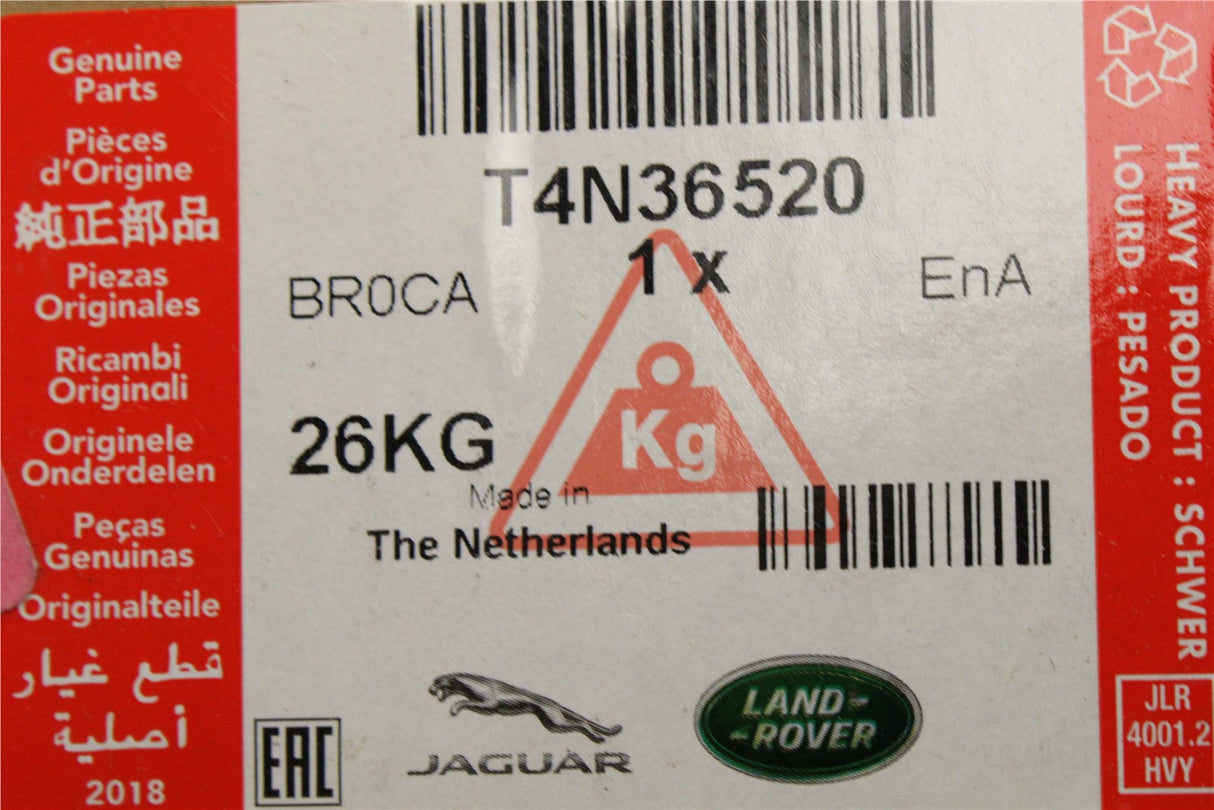 Jaguar XE 2015-on detachable tow bar T4N36520