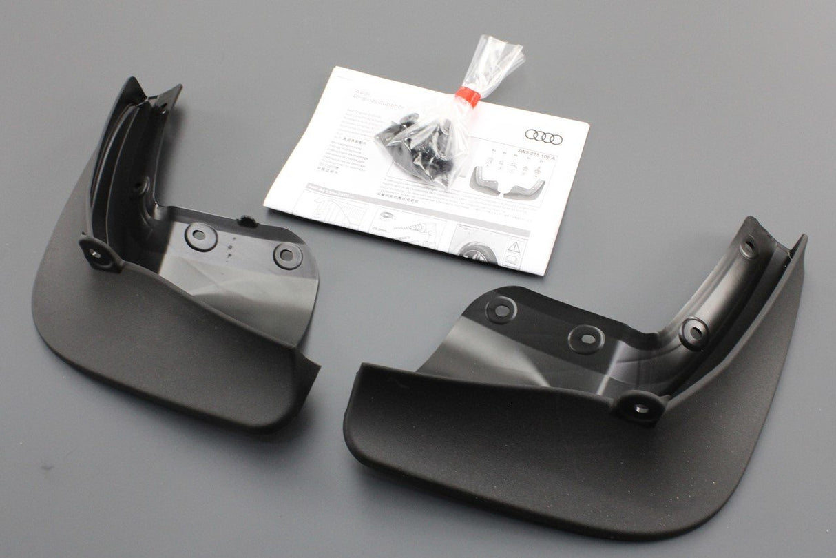 Audi A4 S-line 2020-on mud flaps set (rear) 8W5075106A