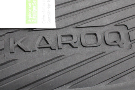 Skoda Karoq 2017-on all weather front floor mats (front) 57C061502