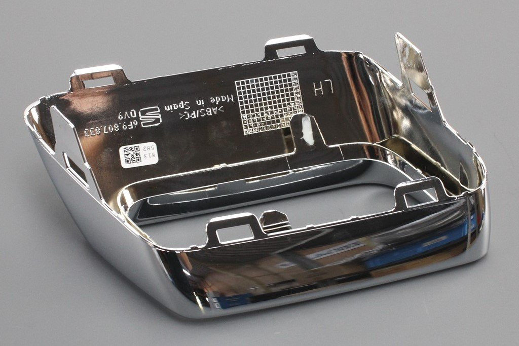 SEAT Arona FR 18- rear bumper exhaust trim chrome (left) 6F9807833A 2ZZ